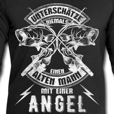 Angeln Pullover - Angeln Angler Fischen Fischer Geschenk