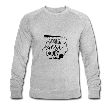 Angeln Pullover - Worlds best daddy VATERTAG BESTER PAPA ANGELN