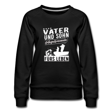 Angeln Pullover - Vater und Sohn Angeln