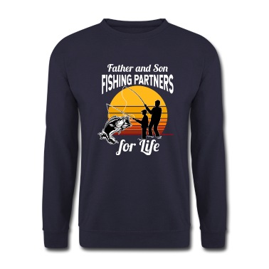 Angeln Pullover - Angeln Papa Sohn