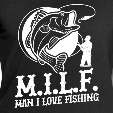 Angeln Pullover - Milf - Angeln Angler Fischen