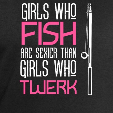 Angeln Pullover - Fishing girls - Fischen, Angeln, Rute