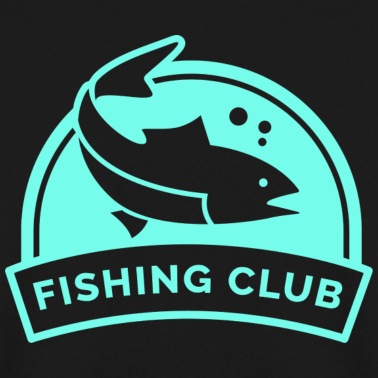 Angeln Pullover - Fishing Club Angelverein Angelclub Abzeichen Fisch