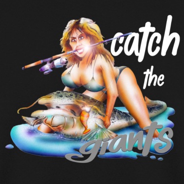 Angeln Pullover - Catch the Giants