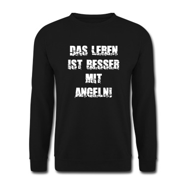 Angeln Pullover - Angeln - Das Leben ist besser mit Angeln