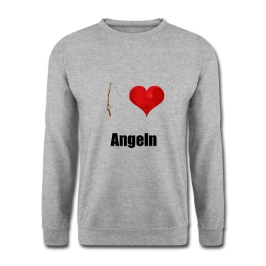 Angeln Pullover - I love angeln, Angeln