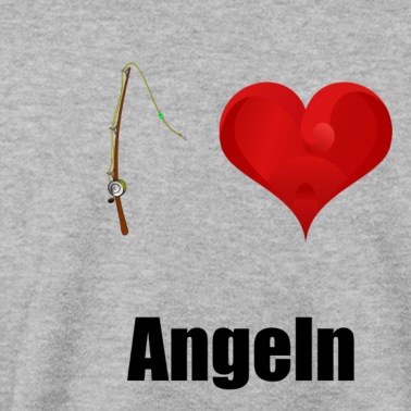 Angeln Pullover - I love angeln, Angeln