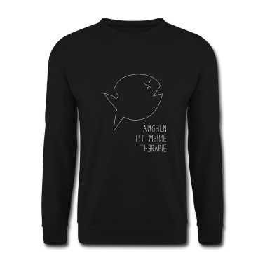 Angeln Pullover - Angeln ist meine Therapie