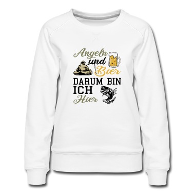 Angeln Pullover - Angeln und Bier