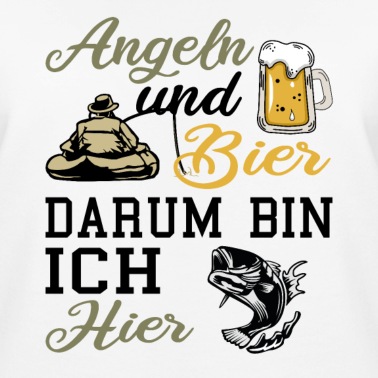 Angeln Pullover - Angeln und Bier