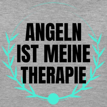 Angeln Pullover - Angeln ist meine Therapie