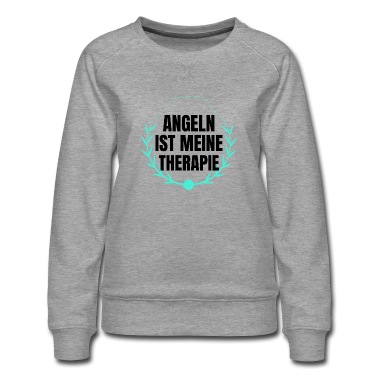 Angeln Pullover - Angeln ist meine Therapie