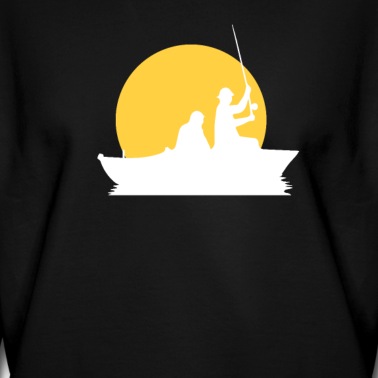 Angeln Pullover - Angeln im Mondlicht