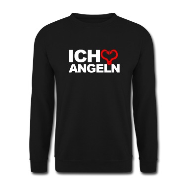 Angeln Pullover - Ich liebe angeln