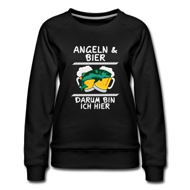 Angeln Pullover - angeln und bier
