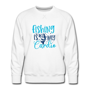 Angeln Pullover - Angeln ist mein Cardio