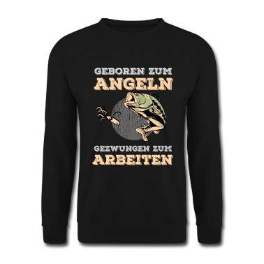 Angeln Pullover - zum Angeln geboren