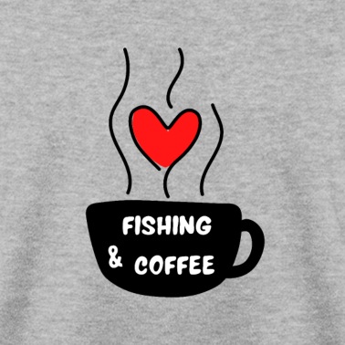 Angeln Pullover - Angeln & Kaffee