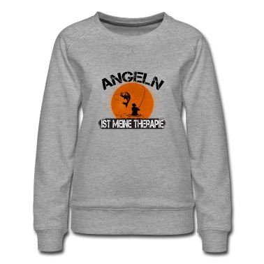 Angeln Pullover - Angeln ist meine Therapie