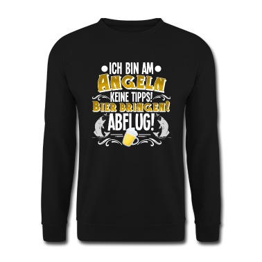 Angeln Pullover - Angeln Bier