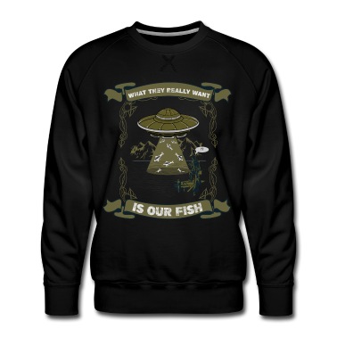 Angeln Pullover - Angeln UFO