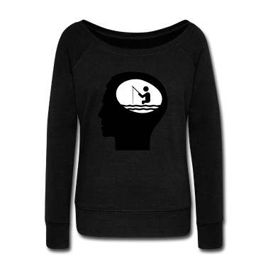 Angeln Pullover - Angeln, Nur Angeln im Kopf