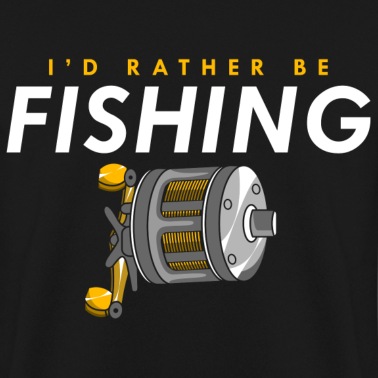 Angeln Pullover - Angeln mit Angelspule