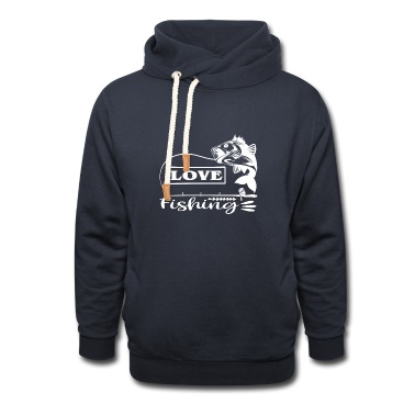 Angeln Hoodie - Love fishing