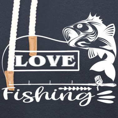 Angeln Hoodie - Love fishing
