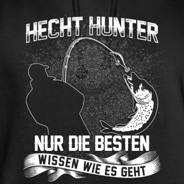 Angeln Hoodie - Angeln - Hecht Hunter