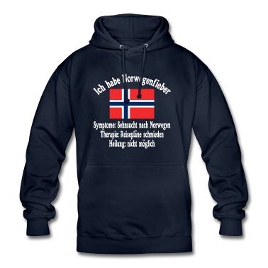 Angeln Hoodie - Ich habe Norwegenfieber - Norwegen - Abenteuer