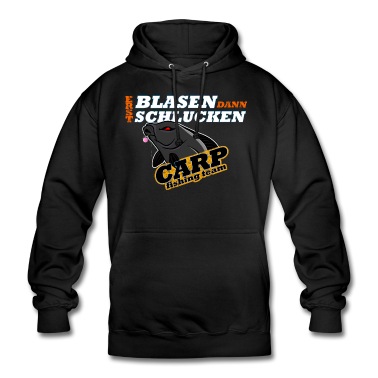 Angeln Hoodie - Karpfen Angler blasen schlucken angeln Geschenk