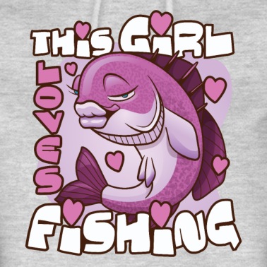 Angeln Hoodie - Fishing love