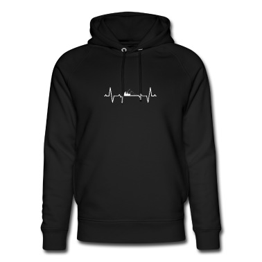 Angeln Hoodie - Angeln Angler Fische Fischen Fischer Herzschlag