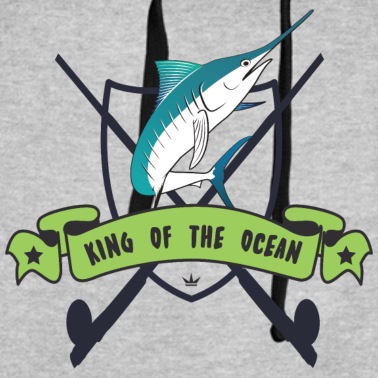 Angeln Hoodie - Angeln Fischen Marlin Schwertfisch