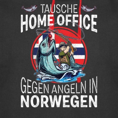 Angeln Hoodie - Tausche Home Office Gegen Angeln In Norwegen