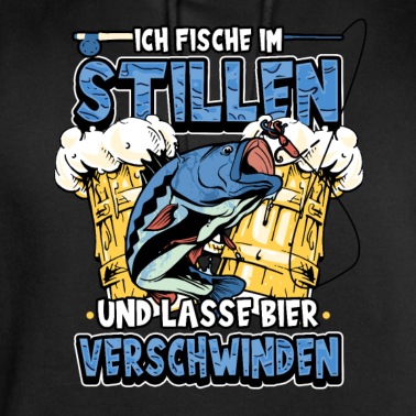Angeln Hoodie - Angler Fischen Angeln Angelrute Fisch Bier