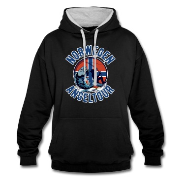Angeln Hoodie - Norwegen Angeltour Angeln Angler Angelurlaub