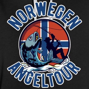 Angeln Hoodie - Norwegen Angeltour Angeln Angler Angelurlaub