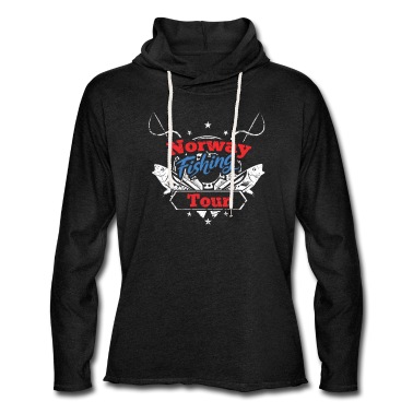 Angeln Hoodie - Norwegen Angeln Dorsch Tour Geschenk Hochseeangeln