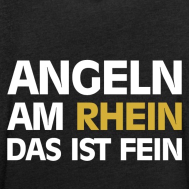 Angeln Hoodie - Angeln am Rhein Geschenkidee Angler t-shirt Zander