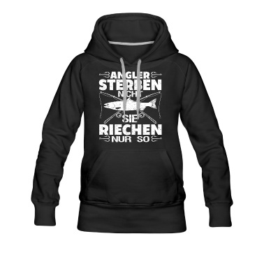 Angeln Hoodie - Lustiger Angler Fischer Motiv Spruch Hobbyangler