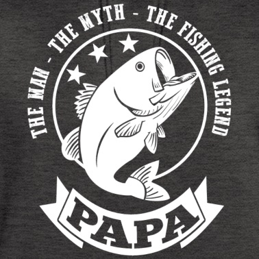 Angeln Hoodie - Papa The Fishing Legend