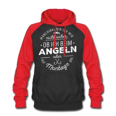 Angeln Hoodie - Angeln oder Montage