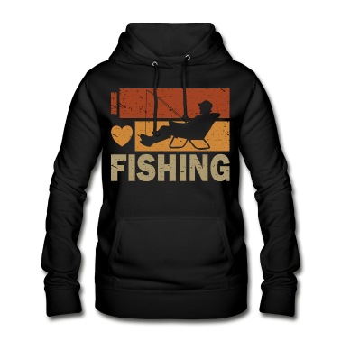 Angeln Hoodie - I Love Fishing Fischermen