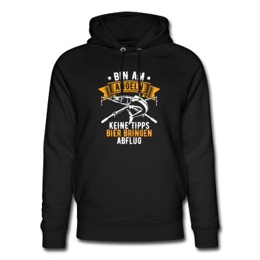Angeln Hoodie - Angeln und Bier Lustiges Angler Geschenk