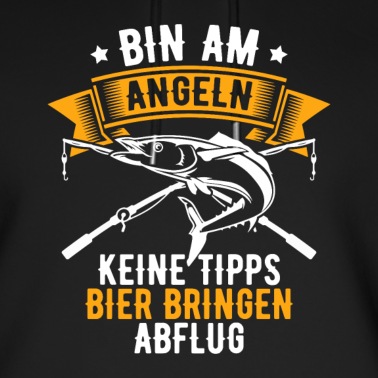 Angeln Hoodie - Angeln und Bier Lustiges Angler Geschenk