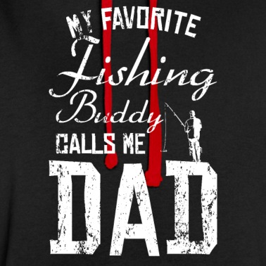 Angeln Hoodie - Favorite Fishing Buddy Calls Me Dad Vatertag Fisch