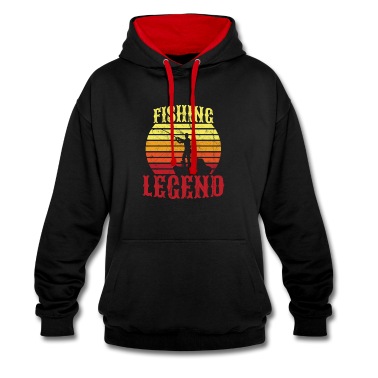 Angeln Hoodie - Angler Legende Angeln