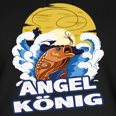 Angeln Hoodie - Angler Design für einen Fischer